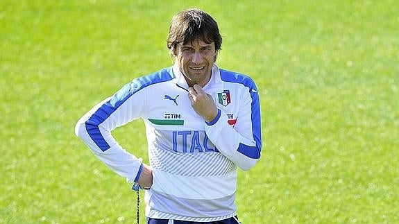 Antonio Conte, seleccionador italiano. 