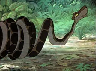 Imagen de Kaa en 'El libro de la selva' rodado por Disney en 1967.