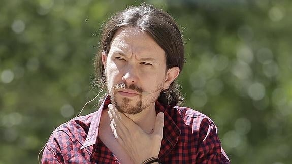 El líder de Podemos, Pablo Iglesias.