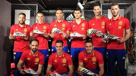 Alguno de los juagdores de la selección que jugarán la eurocopa. 