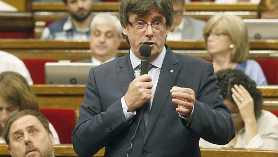 Carles Puigdemont. 