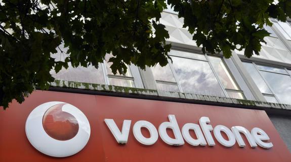 Una de las tiendas de Vodafone en el centro de Londres.