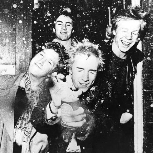 Los gamberros Sex Pistols, en diciembre de 1976.