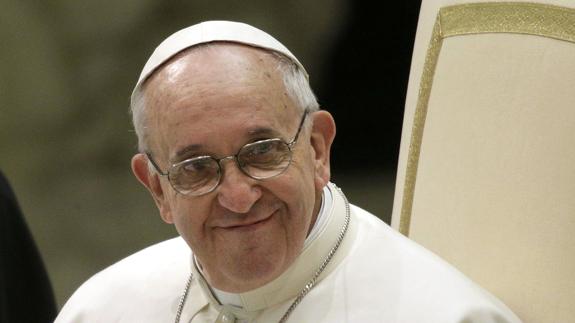 El Papa Francisco, durante una audiencia.