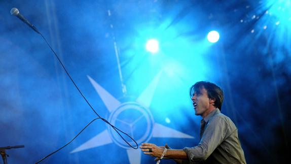 Brett Anderson, cantante de Suede. 