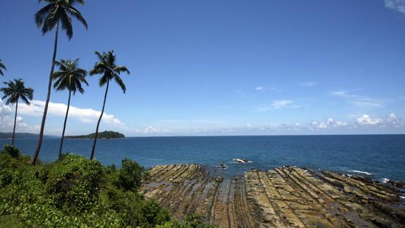 Las islas Andamán, en el Índico.