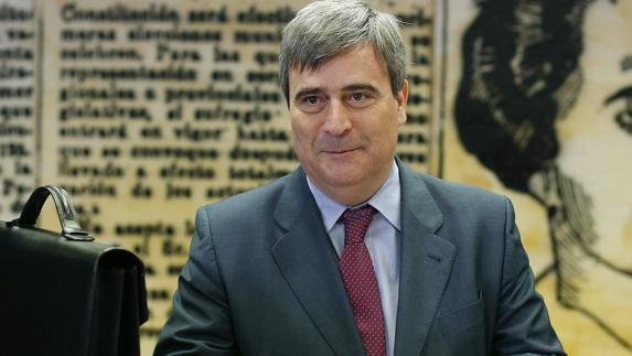 Miguel Cardenal, durante un acto de prensa. 