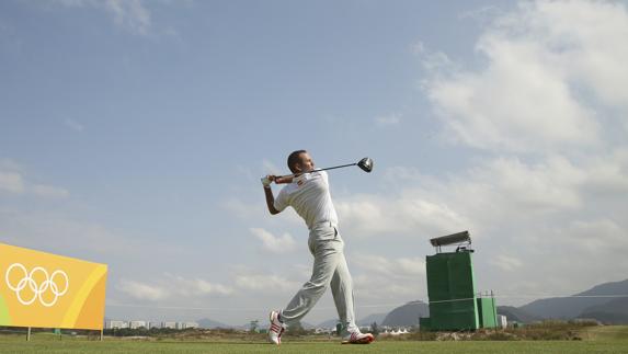 Sergio García, durante los Juegos Olímpicos. 