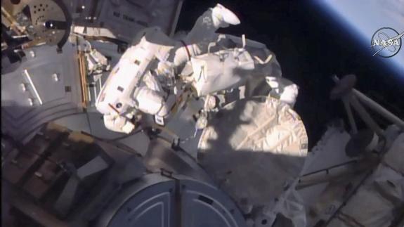 Captura de video de NASA TV.