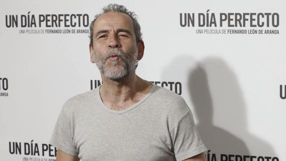 Willy Toledo durante el estreno de 'Un día perfecto'. 