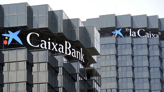 Sede de CaixaBank en Barcelona.