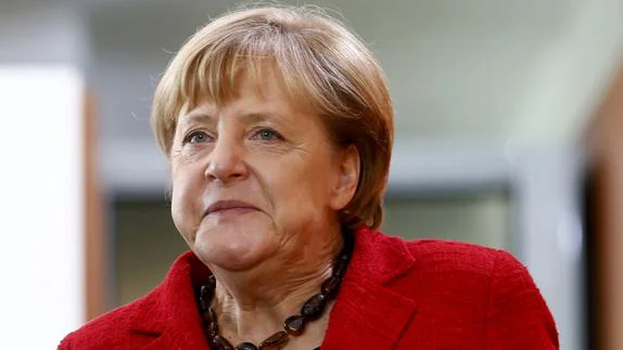 Angela Merkel.