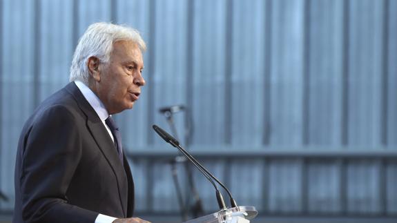 El expresidente del Gobierno Felipe González.