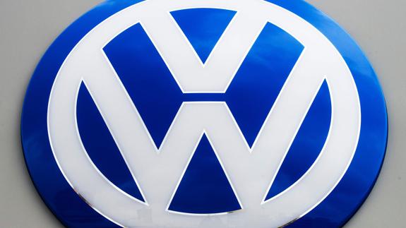 Logo de Volkswagen. 