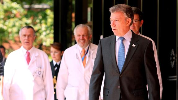 Juan Manuel Santos. 