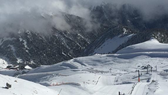 La estación de Vallter 2000 inició el pasado sábado su temporada