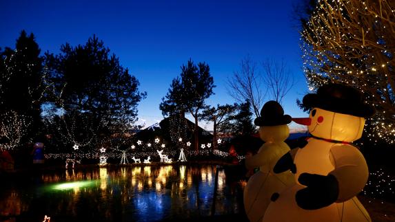 Visión de la 'Disneylandia de la Navidad'. 