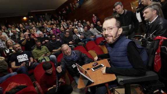 El secretario de Organización de Podemos, Pablo Echenique.