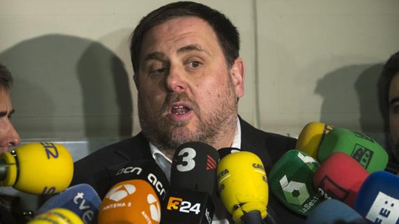 El conseller de Economía y Hacienda de la Generalitat de Cataluña y vicepresidente del Govern, Oriol Junqueras.