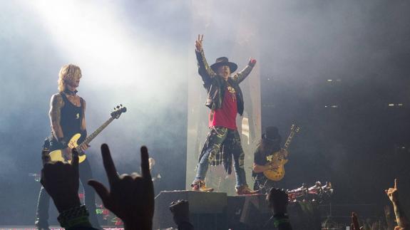 Guns N' Roses será uno de los conciertos más esperados. 