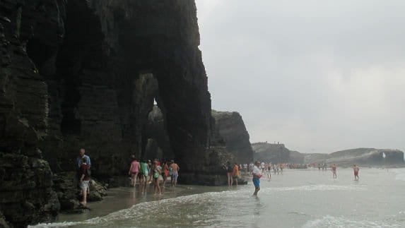 Playa de las Catedrales, Ribadeo. 