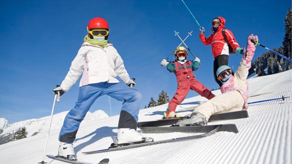 ¿A la nieve con los niños? Primero, lee esto