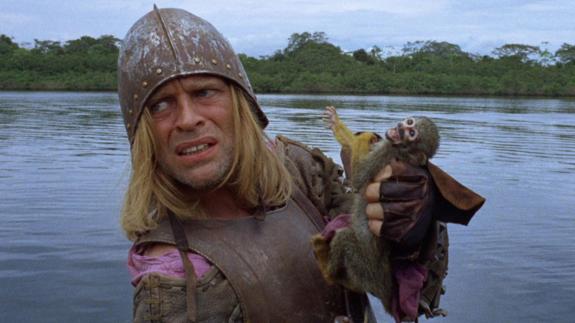 Klaus Kinski protagonizó 'Aguirre, a cólera de Dios'.