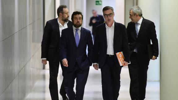 Equipo negociador de Ciudadanos.