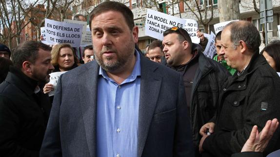 El vicepresidente del Govern, Oriol Junqueras.