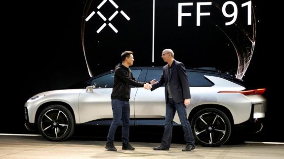 Presentación del Faraday Future FF 91. 