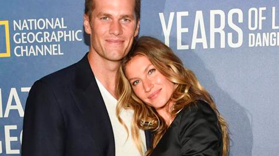 Tom Brady y Gisele Bundchen.