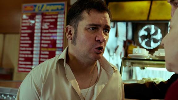 Secun de la Rosa, en la película.