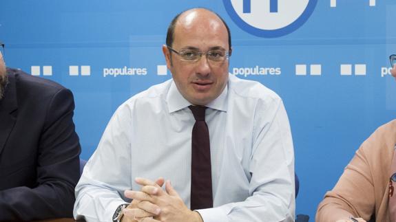 El presidente de Murcia, Pedro Antonio Sánchez.