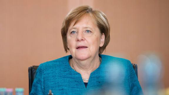 Angela Merkel.