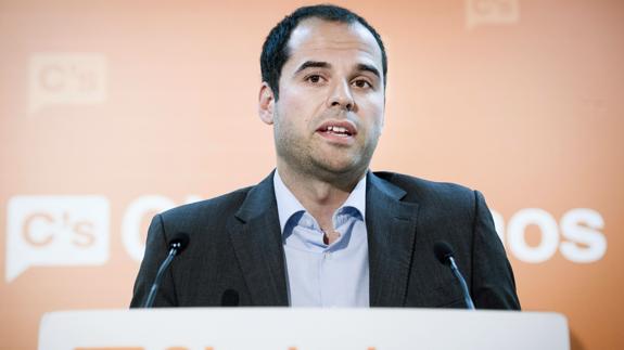 El portavoz de Ciudadanos en la Asamblea de Madrid, Ignacio Aguado.