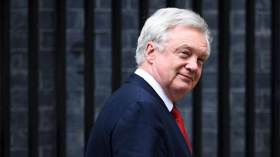 El ministro para el 'Brexit' del Reino Unido, David Davis.