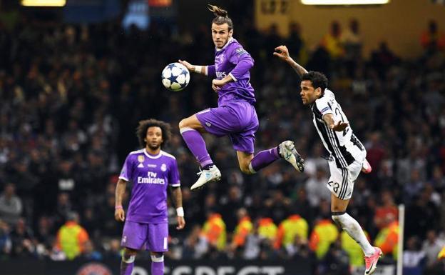 Bale, en el partido. 
