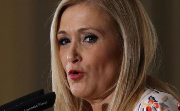 Cristina Cifuentes.