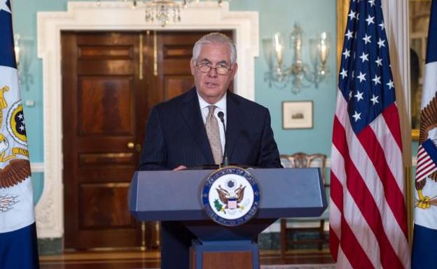 Rex Tillerson, secretario de Estado estadounidense.