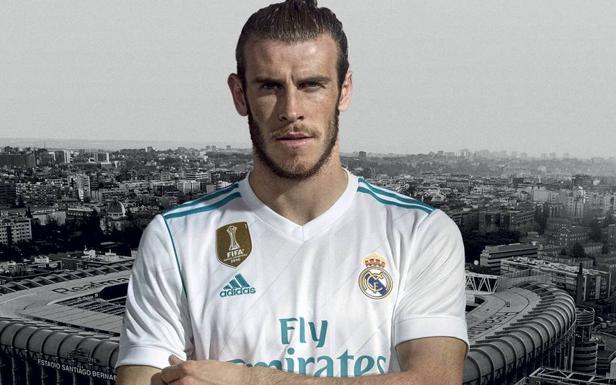 Gareth Bale, con la nueva camiseta. 