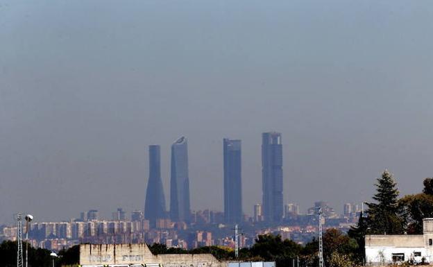 Contaminación en Madrid.