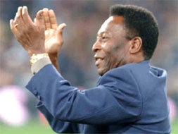 Pelé 'jugará' en el Santander