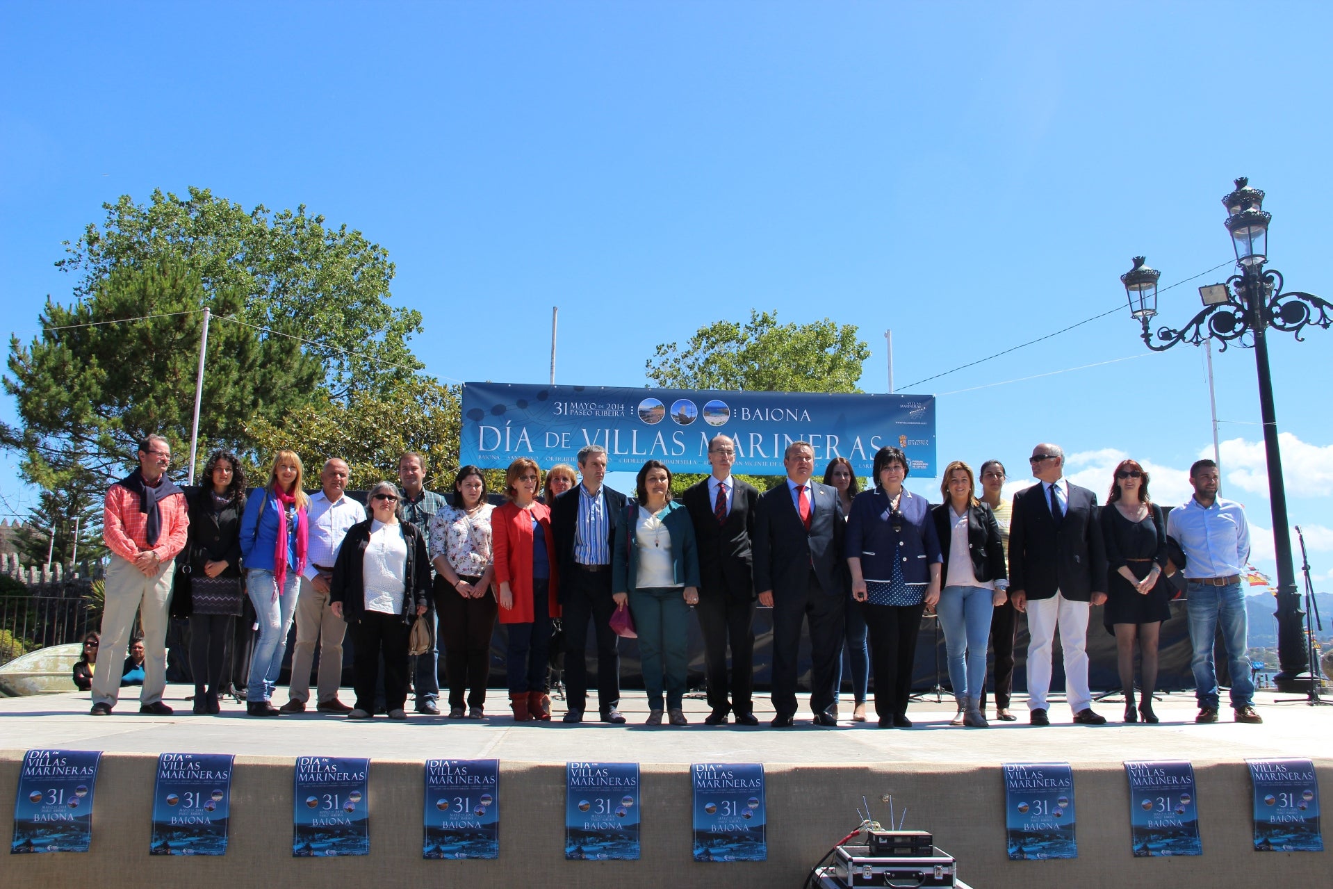 Baiona celebra el I Día de las Villas Marineras