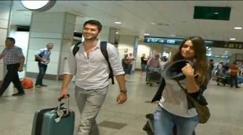 Sergio y Olivia darán un hermanito a su hija Vera.