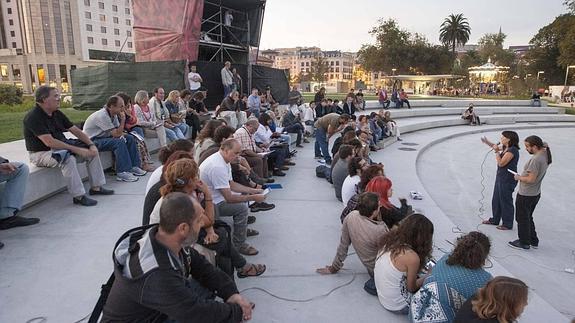 Podemos Santander prepara una candidatura a las municipales con sus siglas
