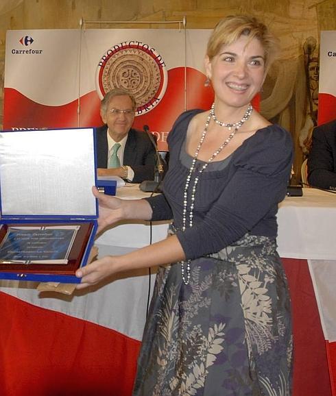 Amparo Salmón, copropietaria de La Ermita, premio Empresaria del Año 2014