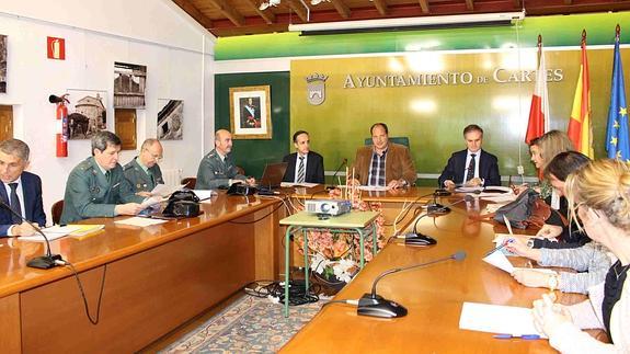 Junta de Seguridad celebrada en Cartes