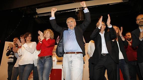 Alfonso Guerra, protagonista del mitin de hoy en Torrelavega