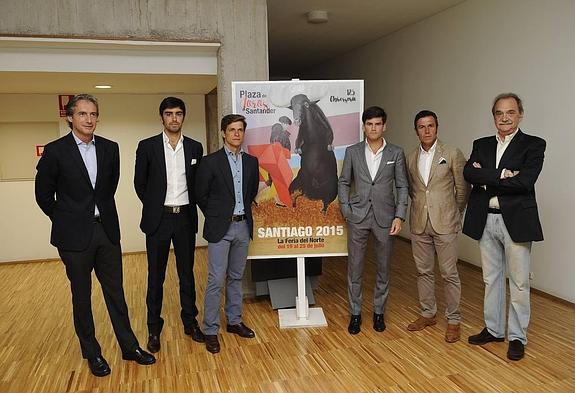 Iñigo de la Serna presentó el cartel junto a  los matadores Miguel Ángel Perera, Julián López 'El Juli', José Garrido, el ganadero José Miguel Arroyo 'Joselito' y Ramón Saiz Bustillo.