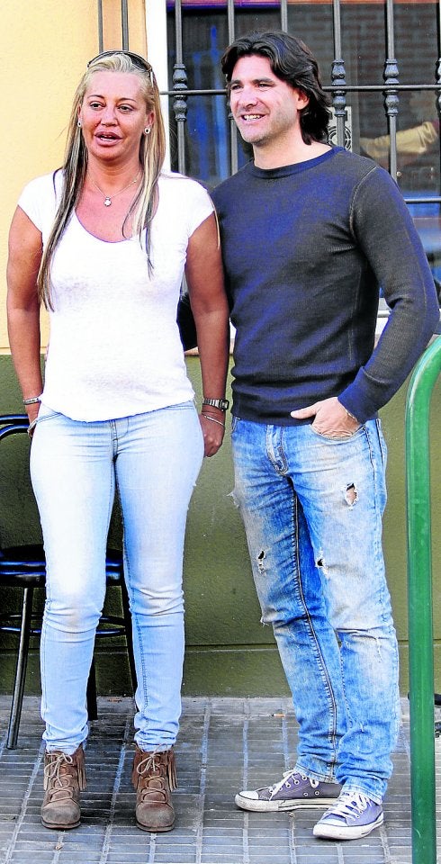 Belén Esteban junto a Sanchís cuando eran uña y carne.